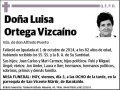 ORTEGA VIZCAINO,LUISA