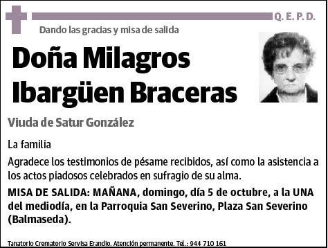 IBARGÜEN BARCERAS,MILAGROS