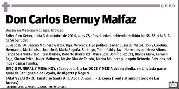 BERNUY MALFAZ,CARLOS