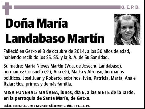 LANDABASO MARTIN,MARIA