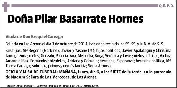 BASARRATE HORNES,PILAR