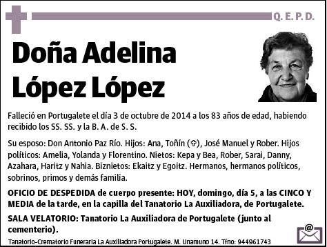 LOPEZ LOPEZ,ADELINA