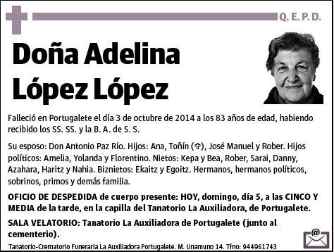 LOPEZ LOPEZ,ADELINA