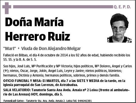 HERRERO RUIZ,MARIA