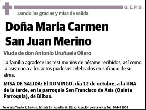 SAN JUAN MERINO,MARIA CARMEN