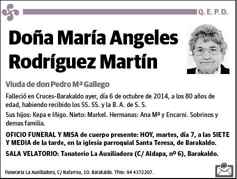 RODRIGUEZ MARTIN,MARIA ANGELES