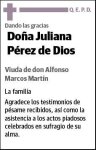 PEREZ DE DIOS,JULIANA