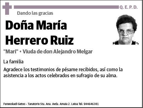 HERRERO RUIZ,MARIA