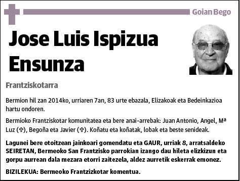 ISPIZUA ENSUNZA,JOSE LUIS