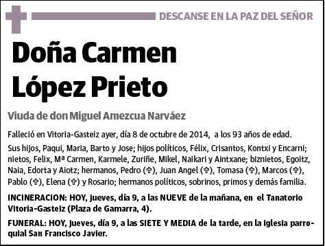 LOPEZ PRIETO,CARMEN