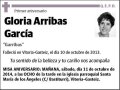 ARRIBAS GARCIA,GLORIA