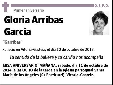 ARRIBAS GARCIA,GLORIA