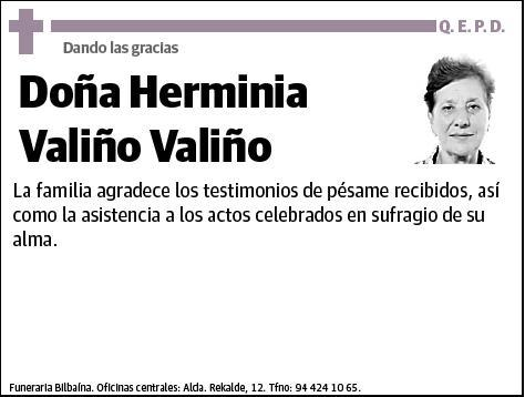 VALIÑO VALIÑO,HERMINIA