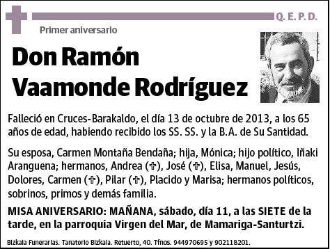 VAAMONDE RODRIGUEZ,RAMON