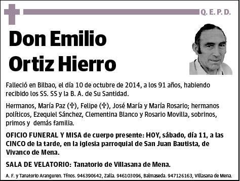 ORTIZ HIERRO,EMILIO