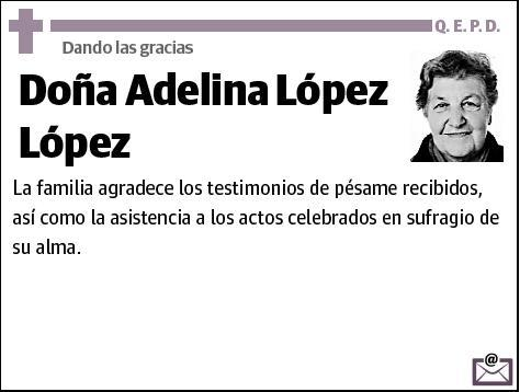 LOPEZ LOPEZ,ADELINA