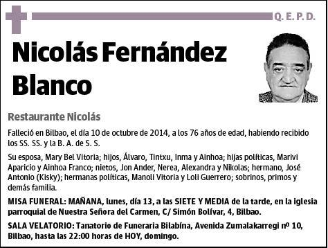 FERNANDEZ BLANCO,NICOLAS