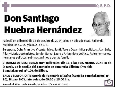 HUEBRA HERNANDEZ,SANTIAGO