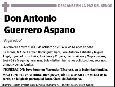 GUERRERO ASPANO,ANTONIO