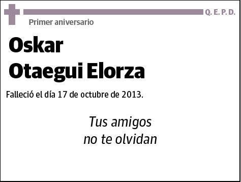 OTAEGUI ELORZA,OSKAR