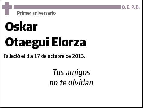 OTAEGUI ELORZA,OSKAR