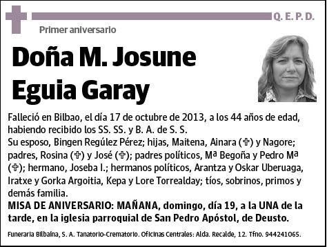 EGUIA GARAY,JOSUNE