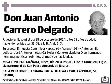 CARRERO DELGADO,JUAN ANTONIO