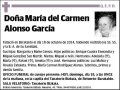 ALONSO GARCIA,MARIA DEL CARMEN