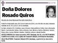 ROSADO QUIROS,DOLORES