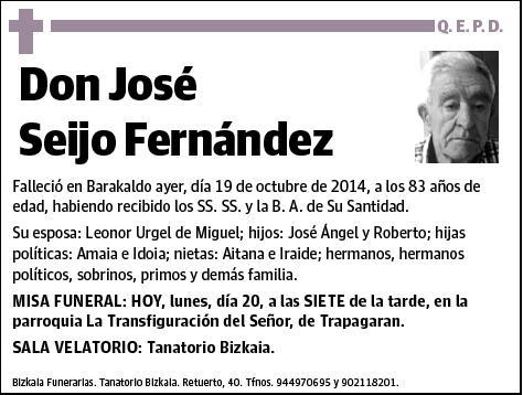 SEIJO FERNANDEZ,JOSE