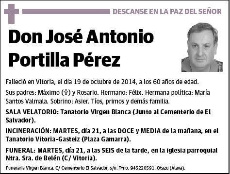 PORTILLA PEREZ,JOSE ANTONIO