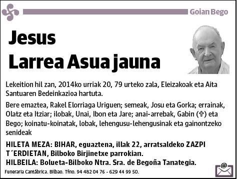 LARREA ASUA,JESUS