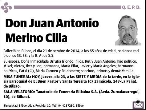 MERINO CILA,JUAN ANTONIO