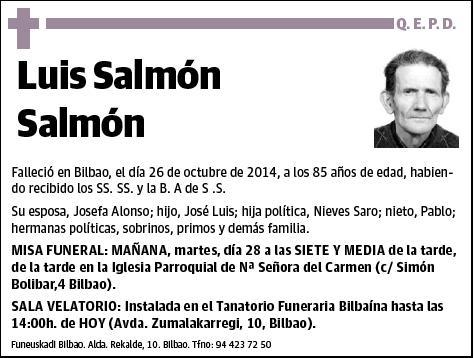 SALMON SALMON,LUIS