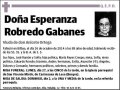 ROBREDO GABANES,ESPERANZA