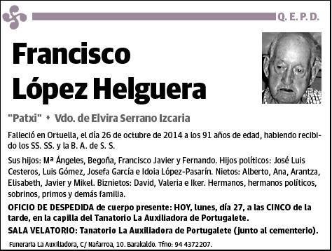 LOPEZ HELGUERA,FRANCISCO