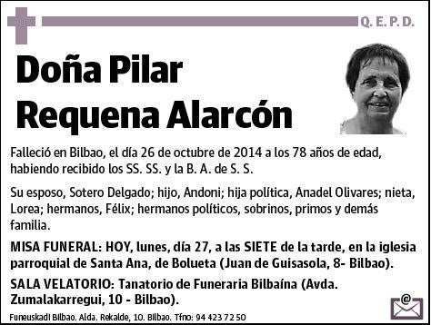 REQUENA ALARCON,PILAR