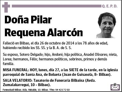 REQUENA ALARCON,PILAR