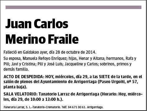 MERINO FRAILE,JUAN CARLOS