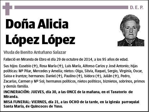 LOPEZ LOPEZ,ALICIA