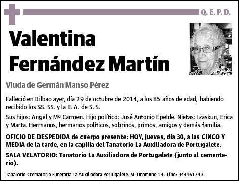 FERNANDEZ MARTIN,VALENTINA