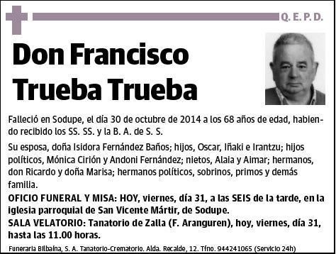 TRUEBA TRUEBA,FRANCISCO