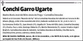 GARRO UGARTE,CONCHI