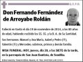 FERNANDEZ DE ARROYABE ROLDAN,FERNANDO
