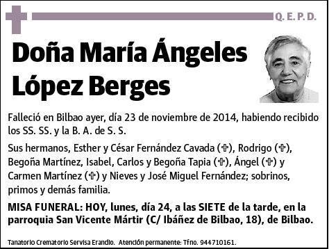 LOPEZ BERGES,MARIA ANGELES