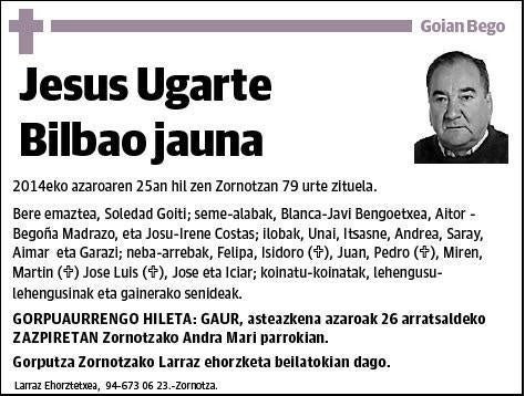 UGARTE BILBAO,JESUS