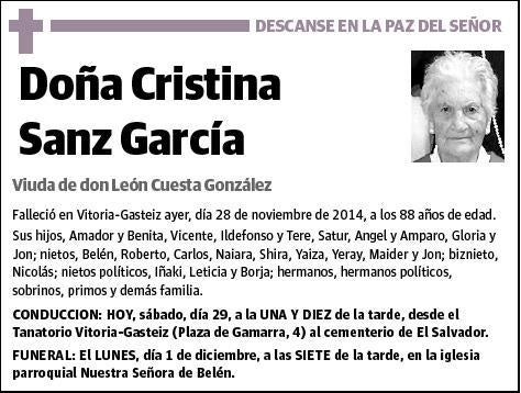 SANZ GARCIA,CRISTINA