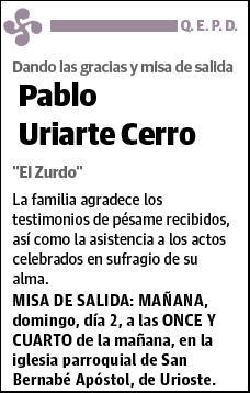 URIARTE CERRO,PABLO