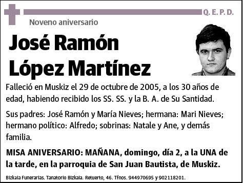 LOPEZ MARTINEZ,JOSE RAMON