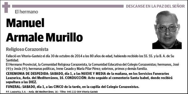 ARMALE MURILLO,MANUEL